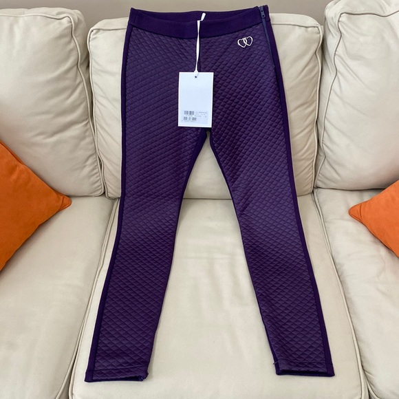 LOVE Moschino Quilted Crop Pants - Picture 2 of 14